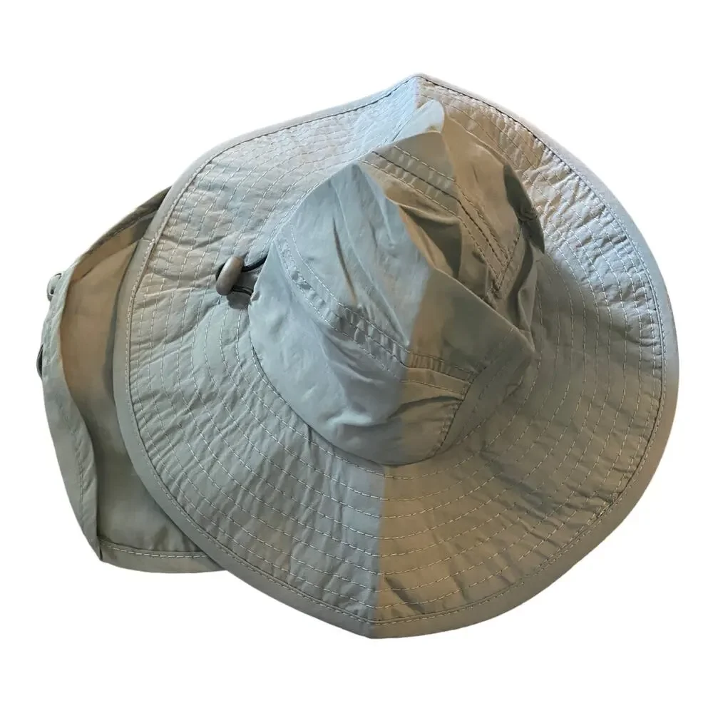 Gray Baby Kids Sun Hat Size 0-6 Months